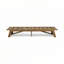 Chaise longue d'extérieur en bois