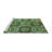 Washable Oriental Indoor Rug-1071611038