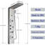 Troutt Shower Tower Panel
