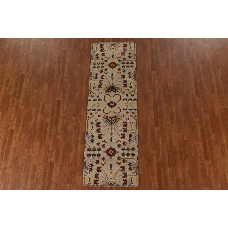 Tapis de couloir géométrique Heriz Serapi