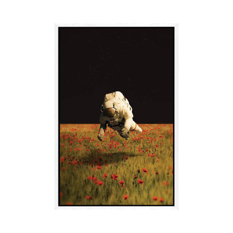 Missing Nature by Fran Rodriguez - Print on Canvas, White Framed, 66.04 cm H x 45.72 cm W