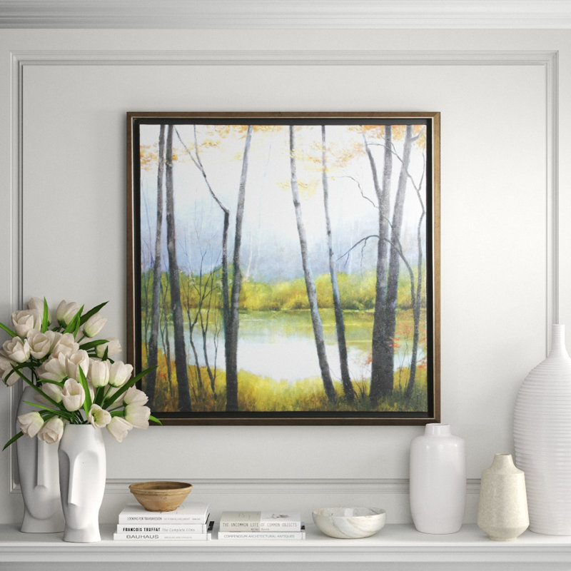 Tranquil River Print by Stroffolina