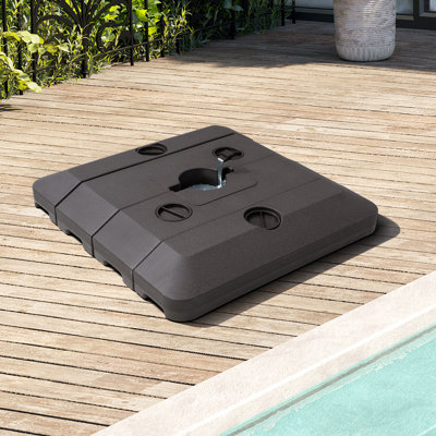 Plastic Free Standing Cantilever Umbrella Base