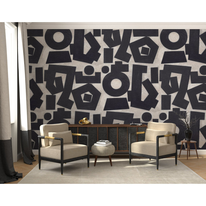 Revelations Large - Wallpaper by Norman Wyatt Home, Premium Paper, Non-Pasted
