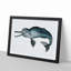 River Dolphin by John Edward Gray - Picture Frame Painting Print-55598275-55598279