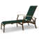 Askar Outdoor Rust-Resistant Metal Chaise Lounge