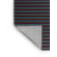 Tapis brun à rayures horizontales lavable à la machine-1566373713