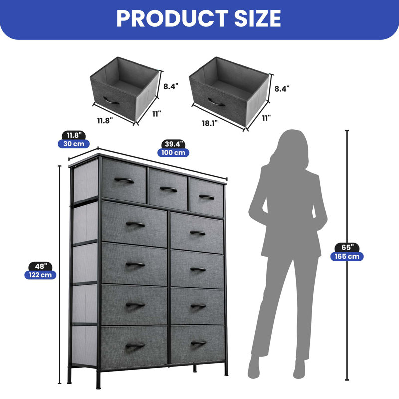 Commode 11 tiroirs Chelesea