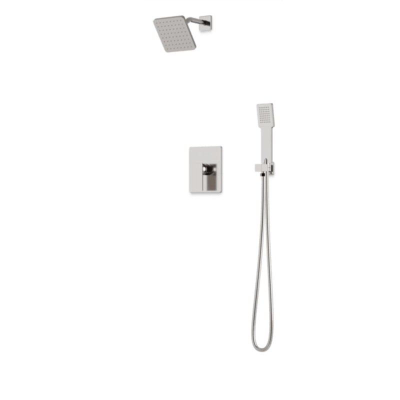 Complete Shower System, Brushed Nickel