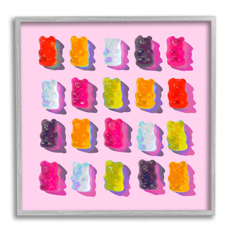 Art giclée encadrée rose moderne et gélifiée par Lil 'Rue, Estampe numérique Farmhouse, H 17 po x l 17 po x P 1,5 po