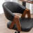 Bryonie Faux Leather Swivel Office Chair-375890460