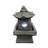 Resin Pagoda Fountain with LED Lights