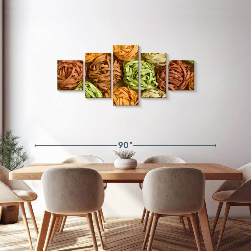 Tagliatelle, H 30 po x l 68 po