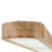 Nouria Simple LED Flush Mount With Wood Accents-817417751