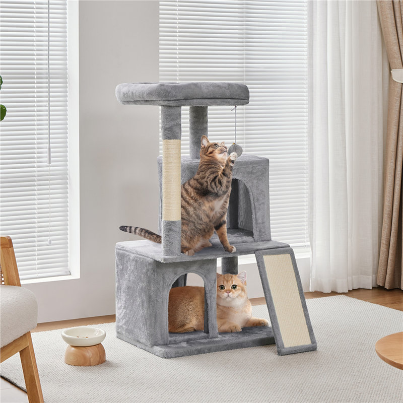 Arion 106cm H Cat Tree, Light Grey
