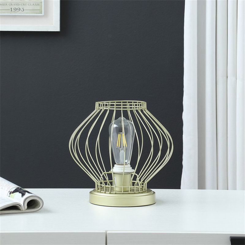 Lampe de table en métal 9,5 po