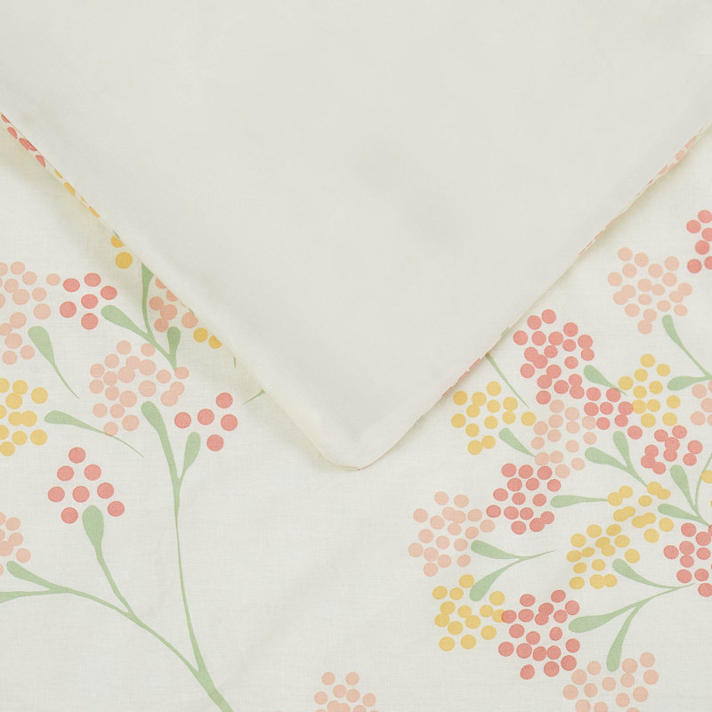 Brooklyn Loom Vivian Floral Duvet Cover, King Duvet Cover + 2 Shams
