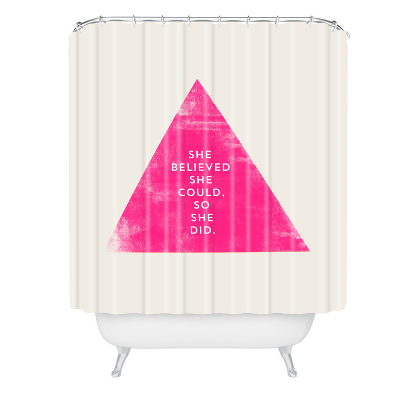 Rideau de douche simple allyson johnson she