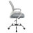 Upholstered Adjustable Home Office Desk Chair-1812311953