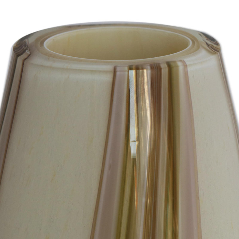 Colberg 13.75'' Handmade Glass Table Vase