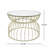Golden Coffee Table - Gold