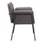  Fauteuil brun en similicuir