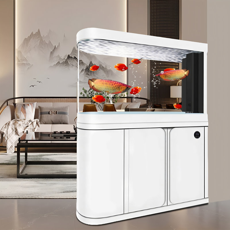 Grand aquarium blanc 45,67 po, 66.04 Gallon (61.02"H x 45.67"W x 15.75"D