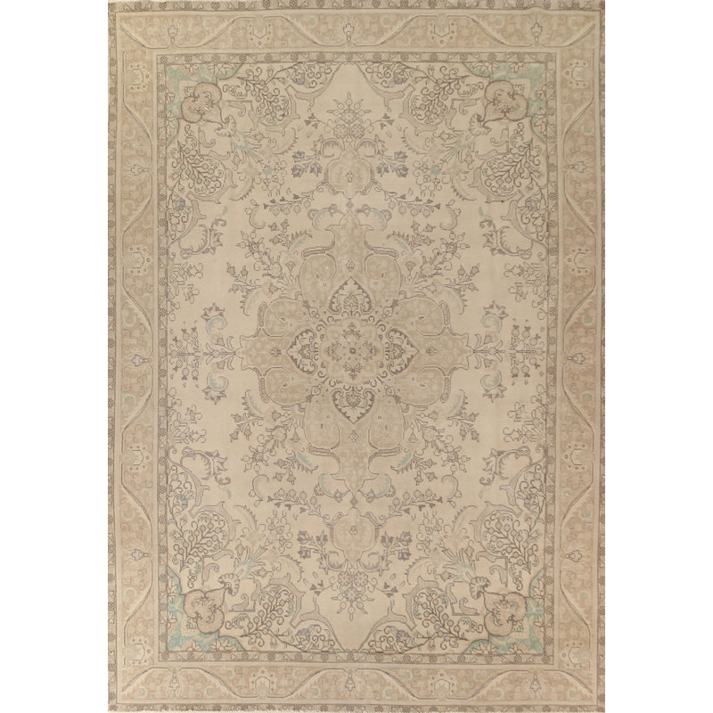 Tapis traditionnel délavé 10 x 13