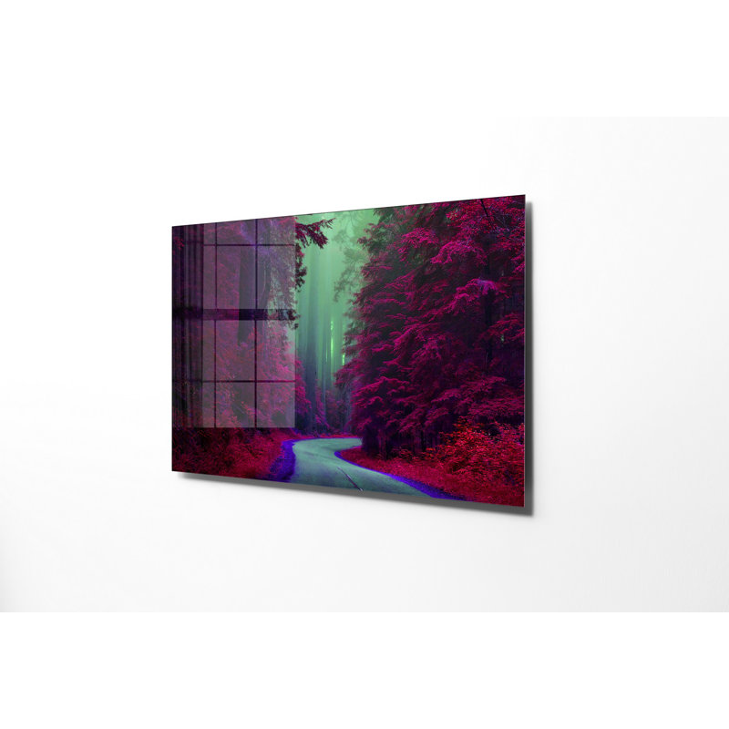 Peinture décorative en verre trempé, H 19,7 po x l 27,6 po