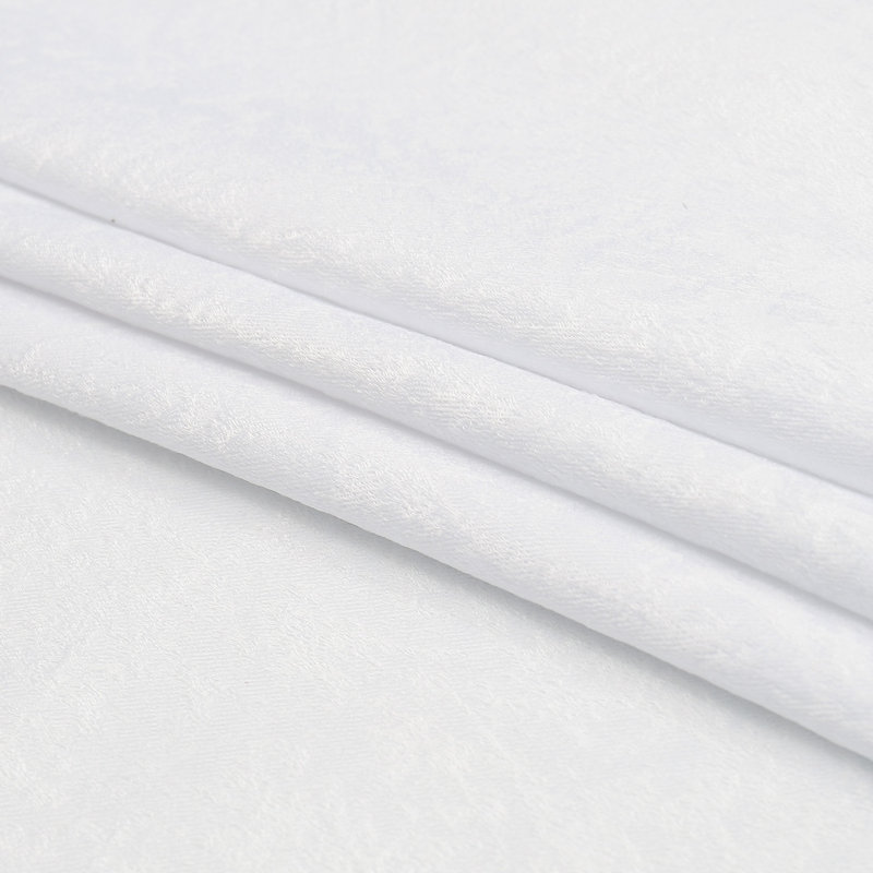 Eruh Semi Sheer Curtain Pair, White