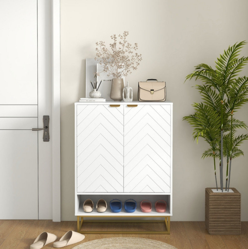 12 Pair Shoe Storage Cabinet