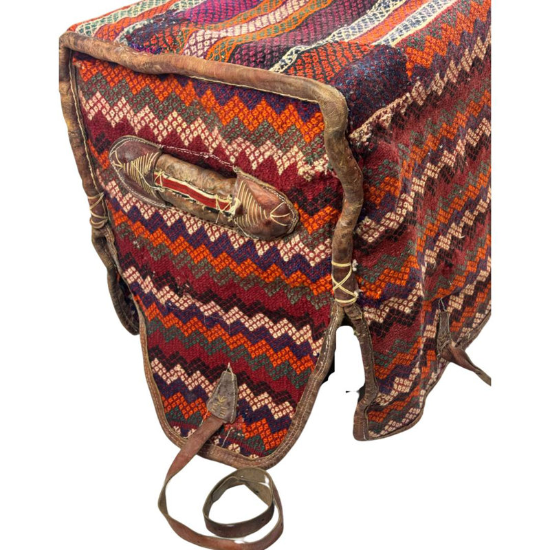 Antique Persian Mafrash Cargo Bag 1'4'' X 3'5''