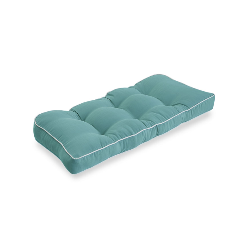 Coussin de causeuse intérieur / extérieur Adelphine, Sarcelle
