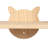 Wall-Mounted Cat Scratching Pad For Small To Large Cat, Indoor Wood Cat Tree With Hammock, Cat Scratcher Perch