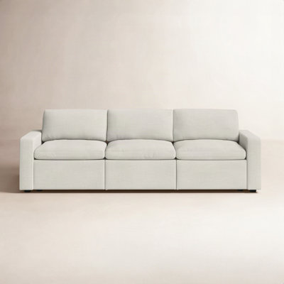 Lana 104" Linen Modular Sofa