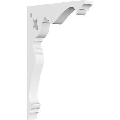 1 1/2"W X 6 1/2"D X 11"H Heath Signature Urethane Bracket, Primed Tan