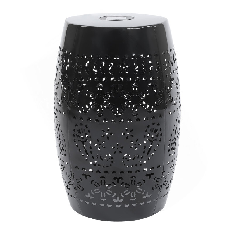 Table d'appoint SOLAR, couleur noire, Noir