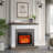 23'' W Electric Fireplace with 4760 BTU