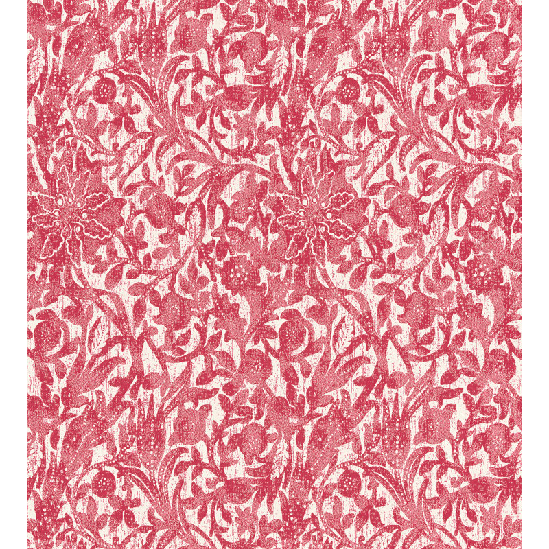 Isola Bali Floral Fabric, Hibiscus