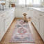 Tapis beige / bleu Allana-1544404257