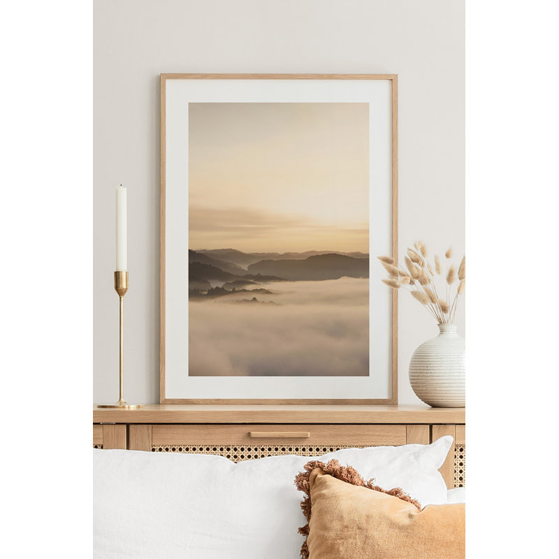 Superbe peinture décorative en panneau de fibres à densité moyenne, 12,9 po x 18,9 po | Cadre 100% bois massif (épaisseur: 0,8 pouce) | L'impression numérique vibrante, parfaite pour la décoration intérieure et les murs de galerie, ajoute élégance et style à n'importe quelle pièce