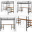Lit mezzanine simple Chickerell, pour enfants