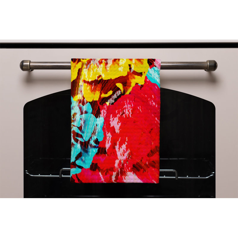 Waffle Texture Tea Towel Kitchen Towel