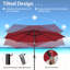 Cayuga 120'' Lighted Market Umbrella-528460681