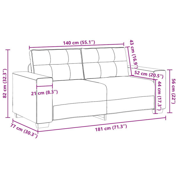 Dimensions du produit