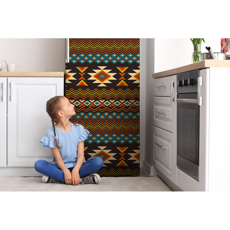 Abstract Door Decal