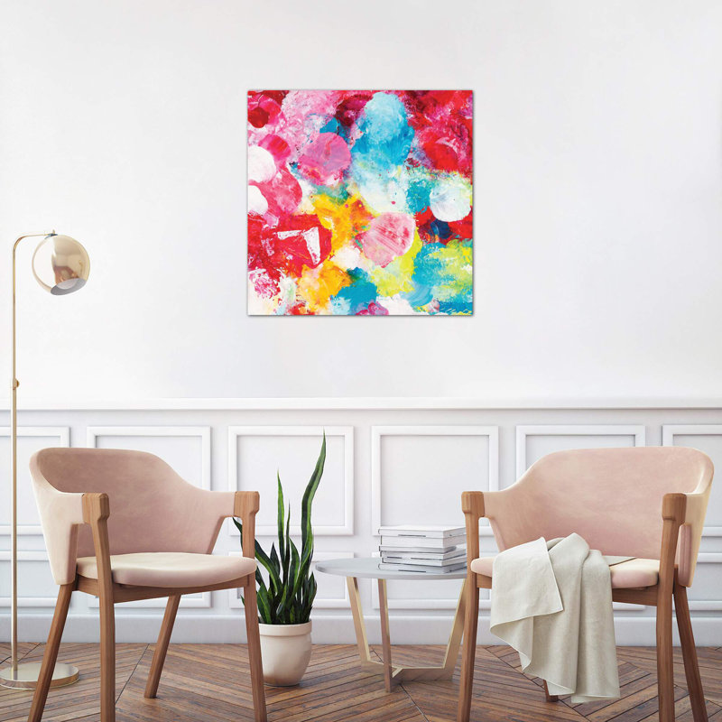 Beautiful Accidents IV - Wrapped Canvas Painting, 66.04 cm H x 66.04 cm W x 3.175 cm D