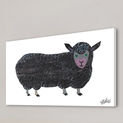Black Sheep by Eric Carle - Painting on Canvas