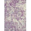 Tapis d’usage intérieur/extérieur beige/bourgogne fait main Connell-770041295