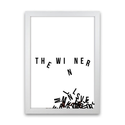 PJ-836-11 The Winner - Print